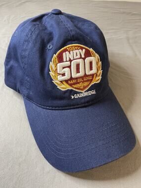2022 106th Indy 500 Hat Cap Never Worn Gainbridge Official Racing Souvenir